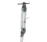 Berger & Schröter | Palan à 8 poulies, charges jusqu'à 400 kg, poids env. 1 200 g, hauteur de levage utile env. 2,5 m