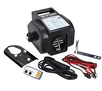 Berger + Schröter Treuil sans Fil 12 V Force de Traction 1361/2722 kg avec poulie, 2 télécommandes