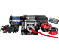 Berger u. Schröter Treuil professionnel 12V avec câble en acier, force de traction max 3150 kg