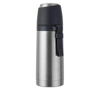 Berghoff 1107126 Thermos de Voyage Isotherme Double Paroi, Antigoutte avec Anse en Silicone et Tasse Dédiée