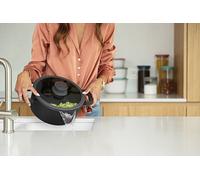 BergHOFF Casserole anti-adhésive grande capacité avec couvercle Stone+ 24x14cm