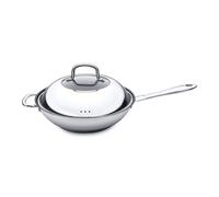 BergHOFF CollectNCook, Poêle ronde, Wok / Poêle à sauter, Acier inoxydable, Acier inoxydable, Acier inoxydable, 28 cm