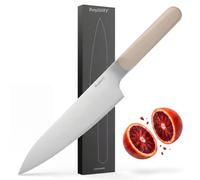 Berghoff Home Couteau de cuisine 19,6 cm - Couteaux de cuisine en acier inoxydable - Couteaux tranchant - Couteau d'office - sable