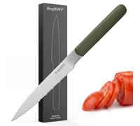 Berghoff Home Couteau Office 11,5 cm - Couteaux universel - Couteaux de chef - Couteau de cuisine - Kaki
