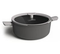 BergHoff Leo Lite casserole avec couvercle en aluminium Ø28 cm grise
