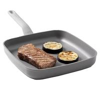 BergHOFF Leo Lite, poêle à griller en aluminium de 26 cm, antiadhésive, compatible avec les plaques à induction