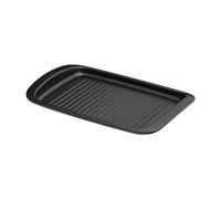 BergHOFF Plaque de cuisson Teppanyaki antiadhésive en graphite - Fonte d'aluminium recyclé - Revêtement céramique CeraGreen non toxique - Pour barbecue, steak, légumes