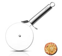 Berglander Roulette À Pizza, Plaque De Titane Coupe Pizza En Acier Inoxydable, Trancheuse À Pizza Super Tranchante Avec Placage De Titane, Coupe Pâtisserie, Facile À Nettoyer Et À Ranger