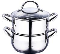Bergner Cuit-Vapeur Gourmet Line BG-6521 2,2L Acier Inoxydable
