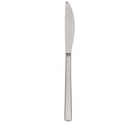 BERGNER Nice - Set de 2 Couteaux de Cuisine de Table - en Acier Inoxydable Robuste - 30x30x30 cm - Couleur argentée - Lavable au Lave-Vaisselle