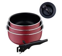 Set de casseroles Bergner 4 pièces rouge aluminium 3 L