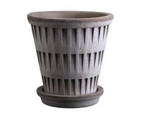 Bergs Potter Cache-pot Atlas raw Gris. Ø21 cm