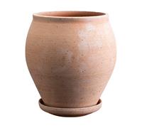 Bergs Potter Cache-pot avec soucoupe Delphi 2 pièces Rose. Ø20 cm