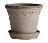 Bergs Potter Cache-pot émaillé Københavner Ø21 cm Gris
