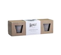 Bergs Potter Cache-pot Københavner Ø10 cm. Lot de 3 Gris