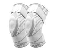 bergxperten flexi pro genouillère, genouillère travail compression 360 sans sangle, chantier stabilisation gel ressort, protection genou batiment invisible sous pantalon confort longue durée
