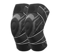 bergxperten flexi pro genouillère, genouillère travail compression 360 sans sangle, chantier stabilisation gel ressort, protection genou batiment invisible sous pantalon confort longue durée
