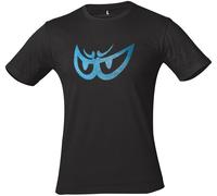 BERIK T-8164-BK T-shirt noir-bleu L