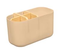 BERILO Organisateur Plastique et Bambou Beige 5 Compartiments