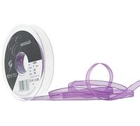 Berisfords Ruban d'Organza 7 mm x 25 m, Prune
