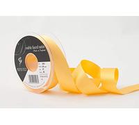Berisfords Ruban Double Face en polysatin doré 25 mm