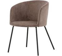 Berit Chaise de salle à manger Marron