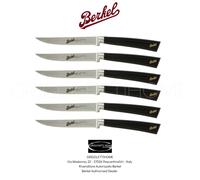 Berkel - Elegance Noir - Ensemble De 6 Couteaux À Steak En Acier - Revendeur