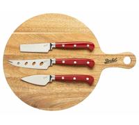 Berkel: planche à découper en acacia + 3 couteaux à fromage