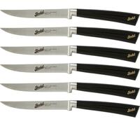 BERKEL Set 6 couteaux à steak Elegance Noir