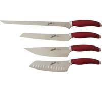 BERKEL Teknica Set de 4 couteaux de chef rouge