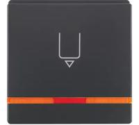 Berker 16406086 Module de commutation Hotelcard avec impression et lentille orange, anthracite et Berker Q.1