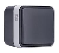 Berker 30763505 Commutateur AP Gris Clair