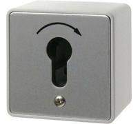 Berker 4448 Bouton-poussoir p pour demi-cylindre profilé moulé sous pression IP44