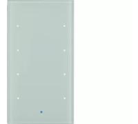 Berker 75144830 Capteur verre quadruple confort verre, blanc polaire Berker TS Sensor