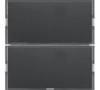 Berker 80162785 Bouton-poussoir double confort KNX - Berker S.1/B.3/B.7 pour anthracite et alu