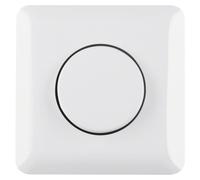 Berker 9367119 Bouton-poussoir à bascule Up avec plaque de recouvrement blanc polaireSystème 42 V