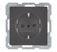 berker Berker Prise SCHUKO anthracite/satiné 47236086 Quantité:1