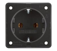 berker Berker Prise SCHUKO noire mate 947782503 Quantité:1