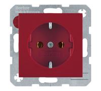 berker Berker Prise SCHUKO rouge/gris 47438912 Quantité:1