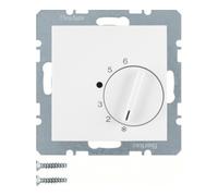 Berker Thermostat d'ambiance Hager 20261909 avec contact inverseur blanc
