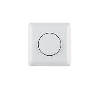 Berker Bouton-poussoir à bascule encastré, Bouton + interrupteur, Blanc