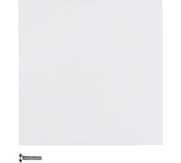 BERKER Bouton-poussoir radio KNX simple blanc polaire brillant