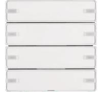 Berker KNX Q.x Capteur tactile quadruple Confort blanc polaire velours, 1 pièce.