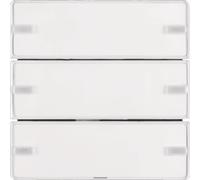 Berker KNX Q.x Capteur tactile triple Confort blanc polaire velours, 1 pièce.