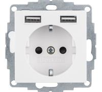 Berker Prise de courant SCHUKO/USB 48031909
