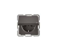 Berker Prise Q.1/Q.3 anthracite et velours 47516086