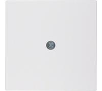 Berker S1 B3 B7 Prise De Câble Plaque Centrale Blanc Polaire Mat - 10191909 [2 Pièces]