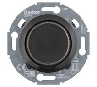 BERKER Variateur uni-directionnel (LED) 1930/gl., noir