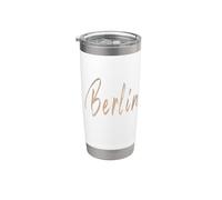 Berlin Germany - Design vintage et élégant Gobelet isotherme en acier inoxydable double paroi