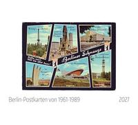 Berlin Postkarten 1961-1989 Kalender 2027